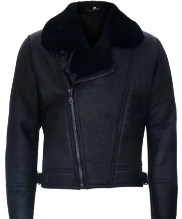 Men-Aviator-Black-Shearling-Leather-Jacket-falcon-jacket-001