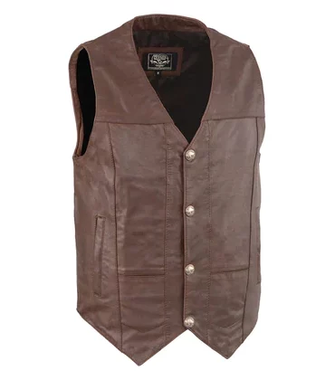 mens-broken-brown-western-style-leather-vest-falcon-jacket-001