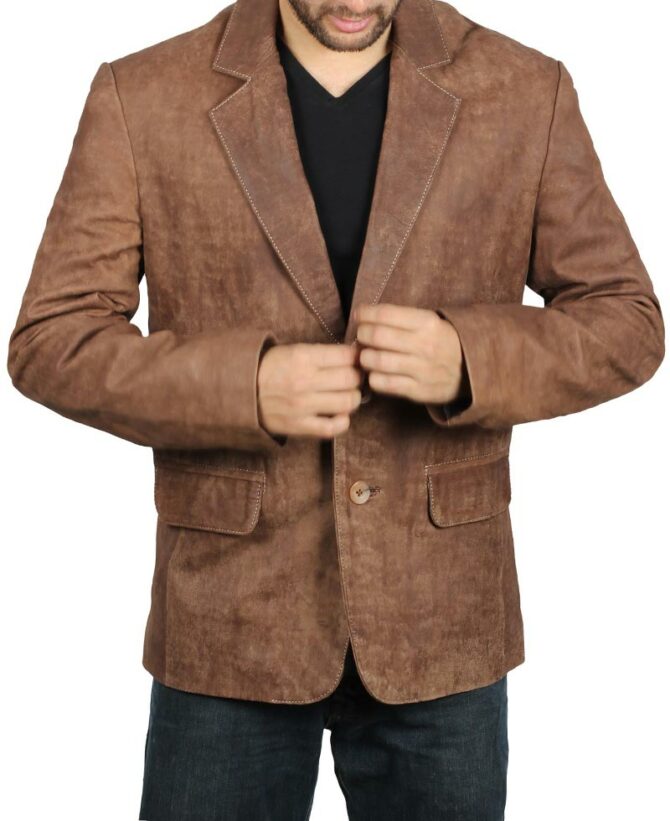 mens-notch-lapel-brown-blazer-leather-jacket-falcon-jacket-002