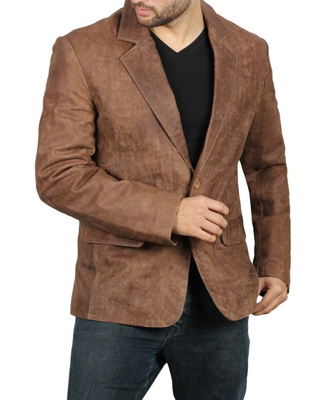 mens-notch-lapel-brown-blazer-leather-jacket-falcon-jacket-005