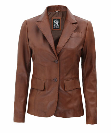 women-notch-lapel-brown-blazer-leather-jacket-falcon-jacket-001