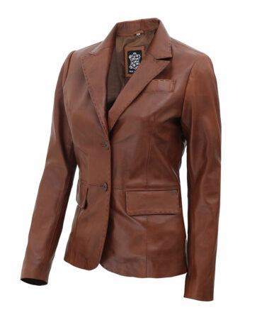 women-notch-lapel-brown-blazer-leather-jacket-falcon-jacket-002