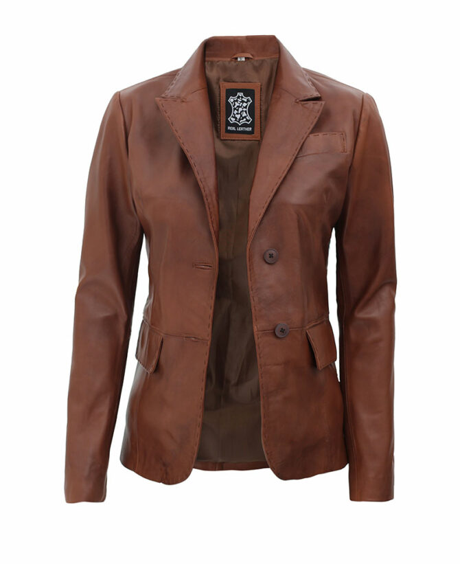 women-notch-lapel-brown-blazer-leather-jacket-falcon-jacket-004