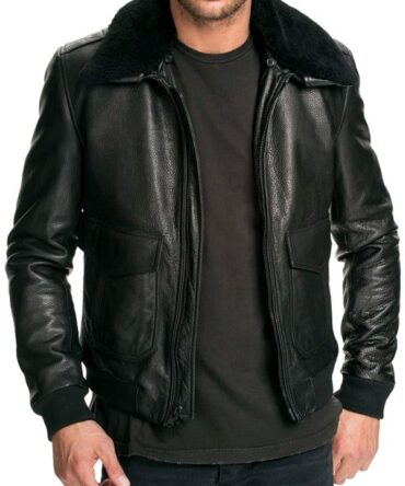 mens-air-force-black-bomber-leather-jacket-falcon-jacket-001