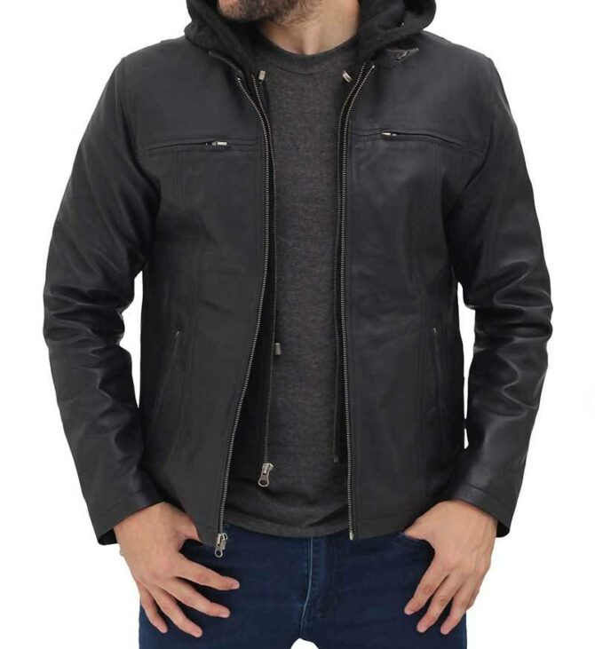 mens-jonathan-black-with-hood-leather-jacket-falcon-jacket-001