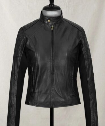 womens-modern-stretch-black-quilted-leather-jacket-falcon-jacket-001